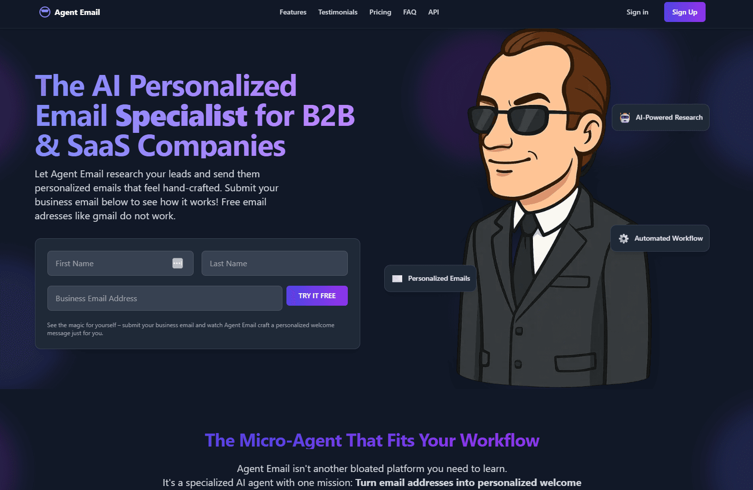 Agent Email