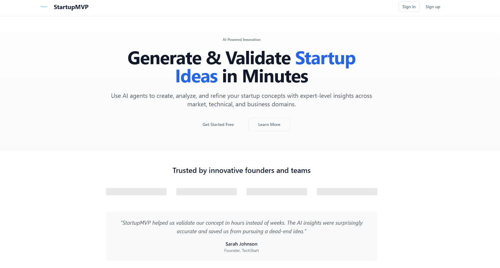 StartupMVP