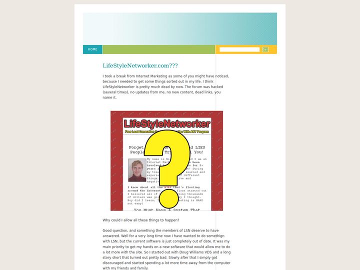 nickmartin.com as captured 2006-07-15
