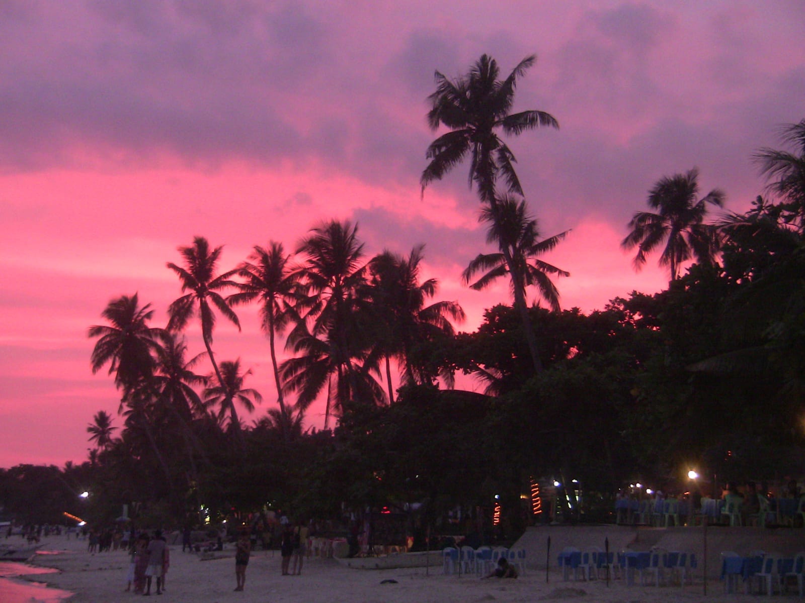 sunset Alona Beach Alona Beach Sunset - Panglau - Philippines